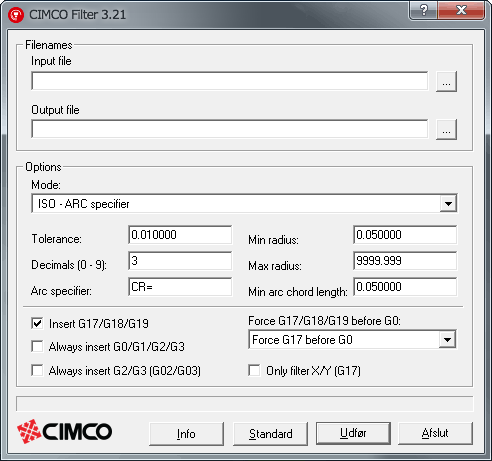 logiciel cimco filter